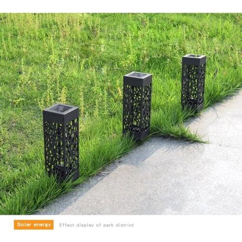 Solar Lawn Light Decoration Garden Hollow Lawn Lamp Outdoor Soalr Garden Lights Pathway Light Waterproof Garden Solar led Light