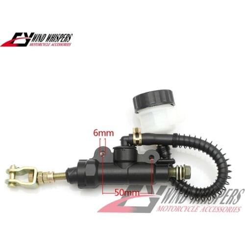 Hydraulic Pump Rear Foot Brake Master Cylinder For Yamaha DT 125 200 230 YZ80 YZ85YZ125 YZ250 TTR250 TZR125 TZM150 FZR250 XJR400