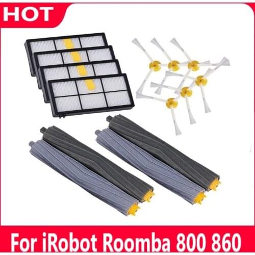 Main roll Brush Hepa filter side brush kit for iRobot Roomba 800 900 Series 870 880 980 Vacuum Cleaner robot Parts