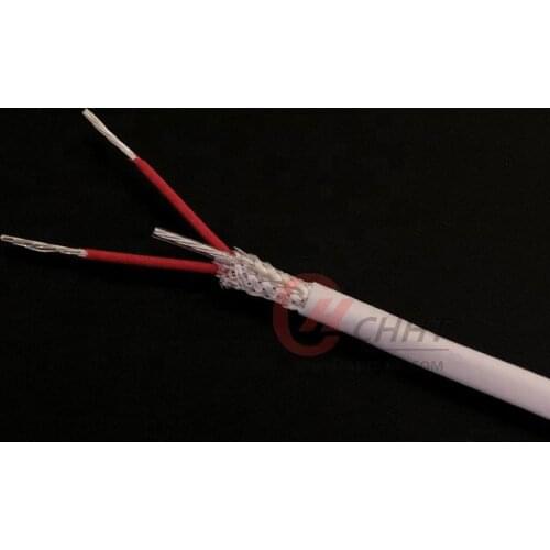 Hot Sale PFA Insulation 3*7*0.2mm PT100 Type Silver-Plated Thermocouple Compensation Wire