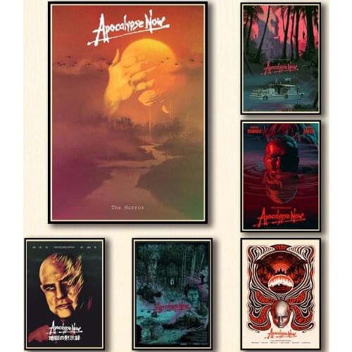 19 Designs Movie Apocalypse Now Whitepaper Poster Artwork Fancy Wall Sticker for Coffee House Bar A3