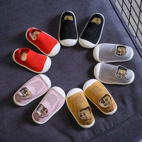 Spring Infant Toddler Shoes Kid First Walkers Girls Baby Boys Casual Mesh Shoes Soft Bottom Comfortable Breathable SCW005