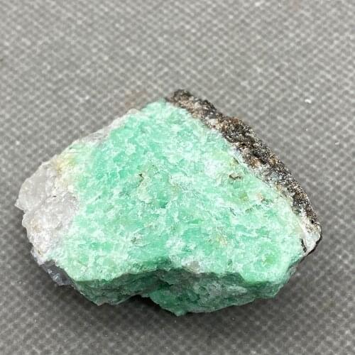 Natural verde esmeralda mineral gema-grau cristal espécimes pedras e cristais de quartzo cristais de china