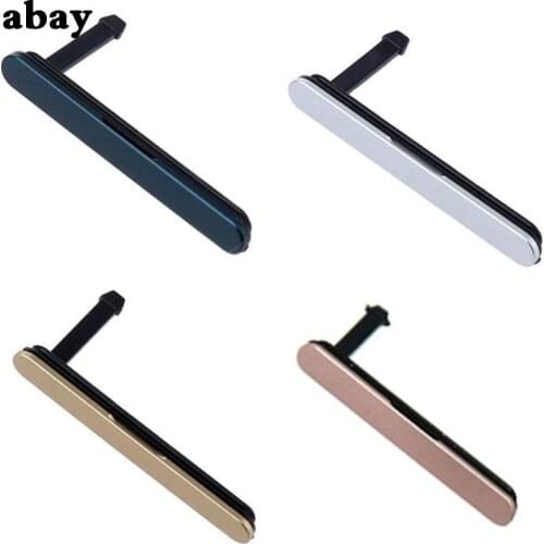 New For Sony Xperia Z5 E663 E6653 E6633 E6683 Z5 Dual SIM Card Port Cover Dust Plug Replacement Parts