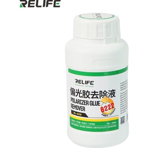 RELIFE Polarizer LCD OCA Remover Glue Removing Efficient Liquid Remover For Mobile Phone Repair No Damage To The Screen 250ML