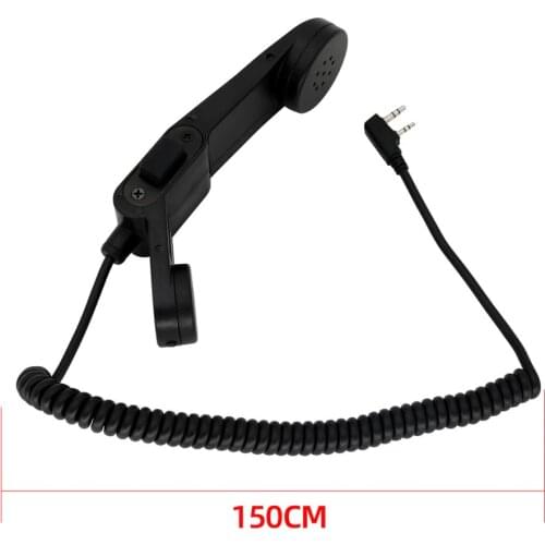 Tactical PTT H250 PTT handheld speaker microphone military adapter 2-pin shoulder microphone KEN plug tactical walkie talkie PTT
