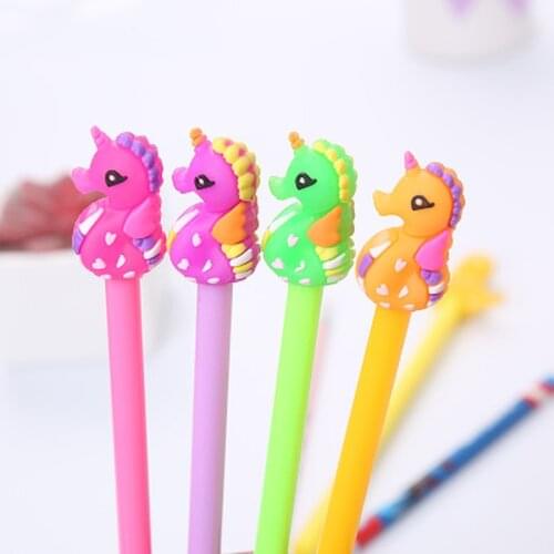 Gelatin Gel Pen Novelty Cute Pens Student Stationery Kawaii Pens Cute Cartoon Writing Gel Pen Kawaii School Supplies The New