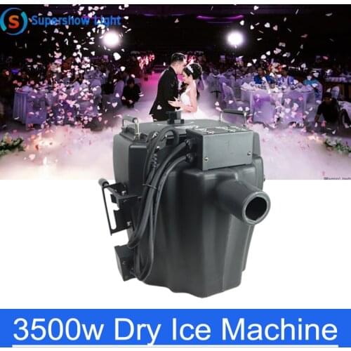 3500w Low Lying Dry Ice Fog Machine Stage Effect Low Smoke Dry Ice Machine for Wedding