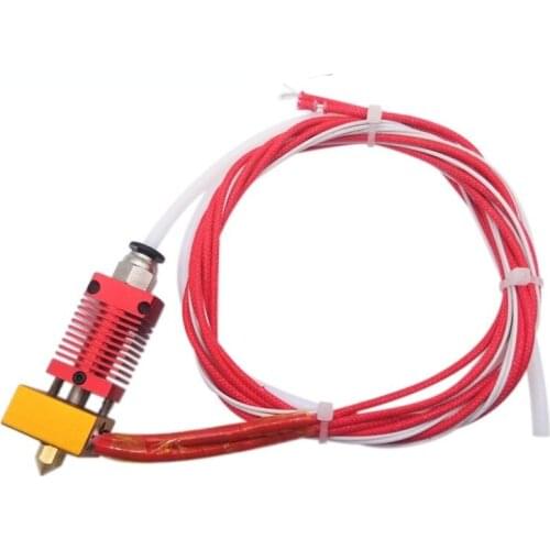 3D Printer Assembled Heating Rod Heat Block Replacement Parts Extruder Hot End Kit Thermistor Professional For Creality 3D CR 10
