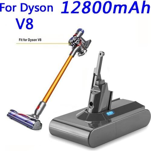 For Dyson V8 21.6V Battery For Dyson V8 38000mAh Battery V8 series V8 Fluffy Li-ion SV10 Vacuum Cleaner Rechargeable BATTERY L70