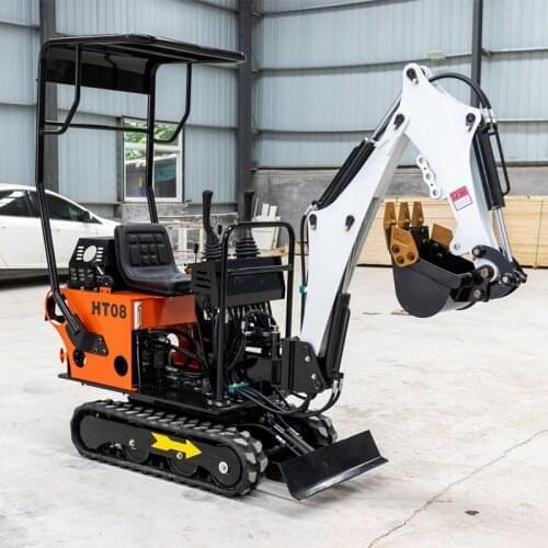 Fast delivery low price 0.8 ton mini excavator small digger for sale
