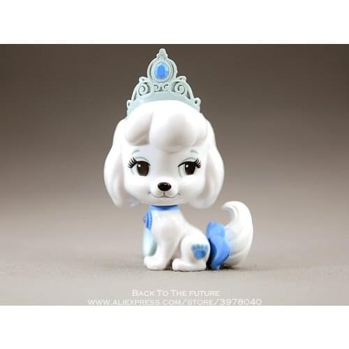 Disney Cinderella Princess pug-dog Cartoon 9cm mini doll Action Figure Anime Mini Collection Figurine Toy model for children