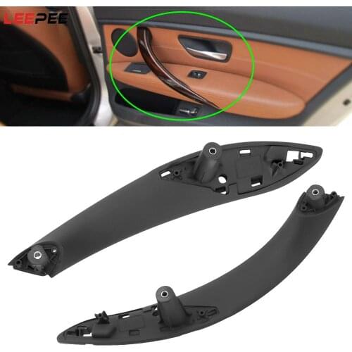 Door Panel Pull Trim Cover For BMW F30 F80 F31 F32 F34 F35 Interior Door Handles Car Inner Handle Black Front Rear Left/Right