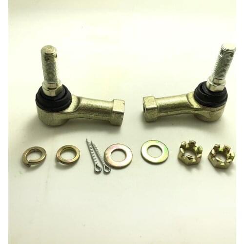 New One Pair Tie Rod End,Ball,Steering For HISUN UTV,700,500,400,800,MSU,HiSun,Massimo,TSC,Bennche