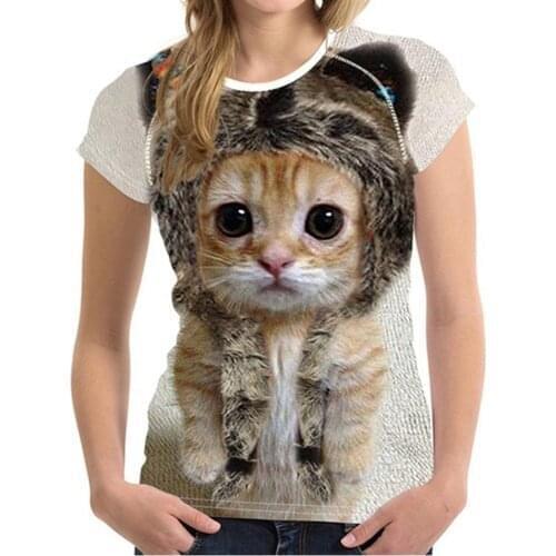 New 2021 Cool fashion t shirt for men and women Kawaii cats print 3d t shirt summer short sleeve t shirts male t shirts S-5XL