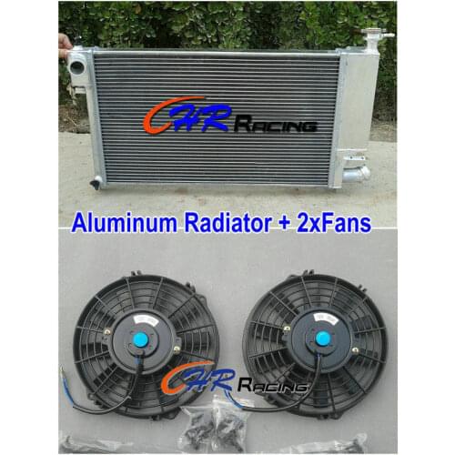 NEW ALUMINUM RADIATOR FOR PEUGEOT 306 GTI CITROEN/CITROEN XSARA/ZX+2XFans