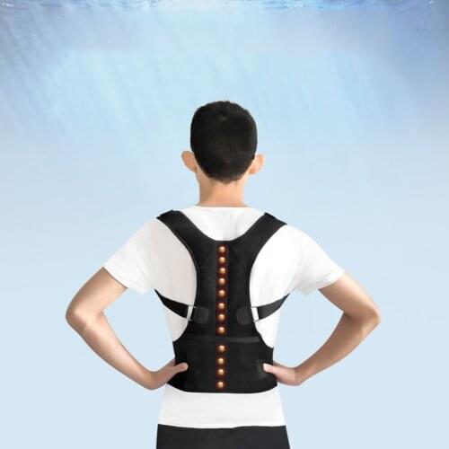 LUBINSI Orthotic belt orthotic magnet double root body shaping belt back fixation belt sitting orthopedic belt corrector belt