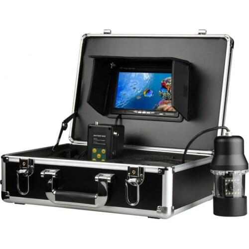 Underwater Fishing Camera 7" TFT LCD Sony CCD 800tvl Hd Underwater Video Camera Fish Finder 360 Degree View with 20m Cable
