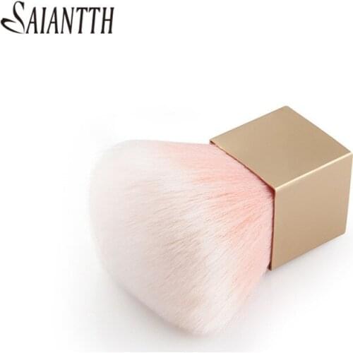 SAIANTTH top square upright loose powder brush professional makeup brushes beauty tools soft Dense hair maquiagem foundation