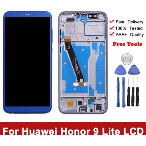 LCD Display For Honor 9 Lite LCD Display Touch Screen With Frame Replacement For Huawei Honor 9 Lite LCD LLD-AL00 LCD Screen