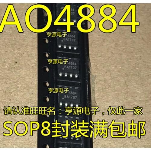 100% New&original A04884 AO4884 AO4884L 4884 SOP8