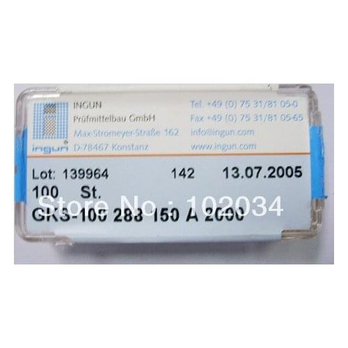 100PCS/LOT INGUN GKS-100-288-150 GKS-100 288 150 A 2000 Spring Test Probe Pogo Pin made in Taiwan