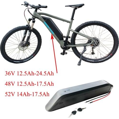 Reention KIRIN himiway ebike battery pack 250W 500W 36V 13Ah 15Ah 17Ah 19Ah 20Ah 24Ah side release battery with charger