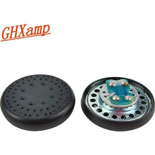 GHXAMP 15.4mm Earphone Speaker Unit Subwoofer Headset Driver High Resolution For MX760 Bass Earphone Unit Accessories DIY 2pcs