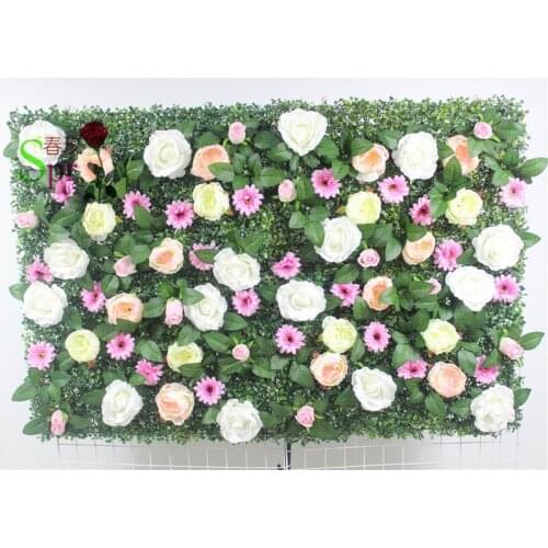 SPR Free Shipping-10pcs/lot Artificial wedding rose flower wall background arrangement flowers road lead flowers decorations