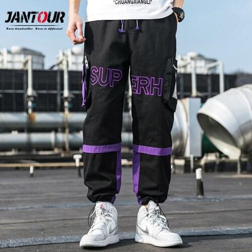 Мужские брюки карго JANTOUR China At AliExpress