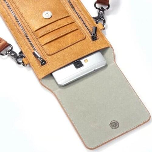 Lady Shoulder Belt Mobile Phone Leather Case Zipper Card Wallet Pouch For Xiaomi Redmi Note 4X,Redmi Note 4 (MediaTek)/Pro 2