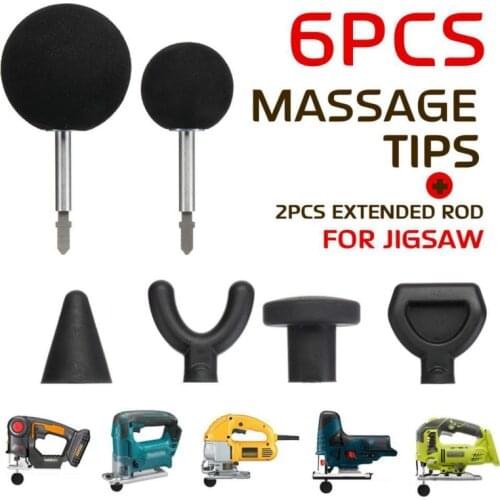 Massage Gun Massage head collection Replaceable percussion instrument deep massage gun puzzle tip set body muscle massager