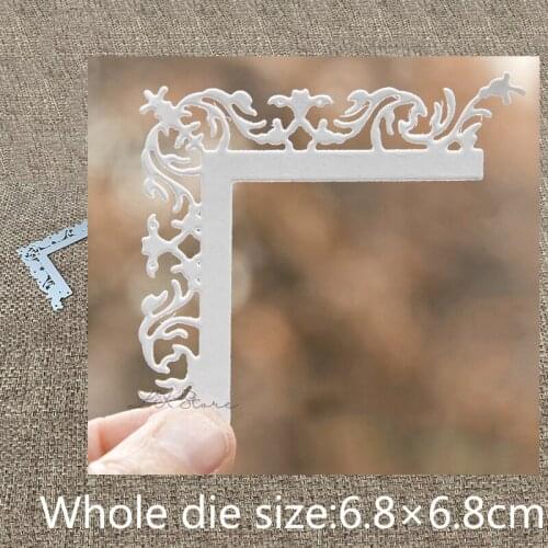 XLDesign Craft Metal Cutting Dies stencil mold lace card corner decoration scrapbook Album Paper Card Craft Embossing die cuts