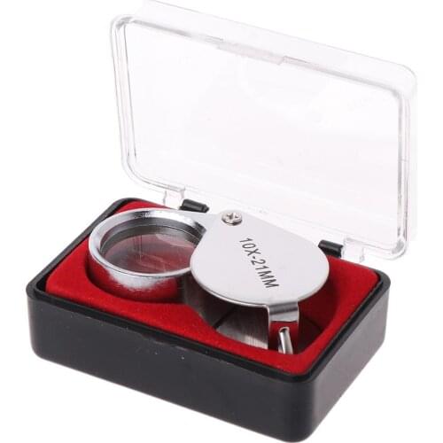 Mini Triplet Jeweler Eye Loupe Magnifier Magnifying Glass Jewelry Diamond Hot
