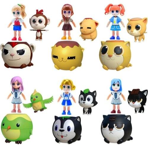 Fashion DIY dolls Surprise Dolls Kids Toys Princess Doll Unpacking ball with Gift Box Action Figure Toys for Girls Children