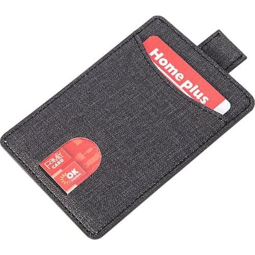 Fashion Men Card Holder Documents Minimalist Travel Credit Card Holder Vintage Protective Cover