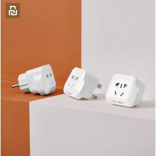 Original 15A/13A/10A 250V Travel Universal Power Outlet Adapter UK/US/EU/DE to Universal Plug Socket Converter