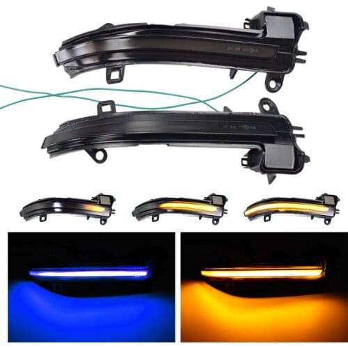 LED Dynamic Turn Signal Light Flasher Flowing Water Blinker Flashing Light For BMW F20 F21 F22 F30 E84 1 2 3 4 Series