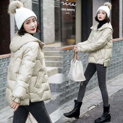 Woman Jacket Parkas Coat Winter Down Cotton Jacket Female Wadded Jacket Fashionable Cotton Coat Oversized Loose Coat Veste Femme