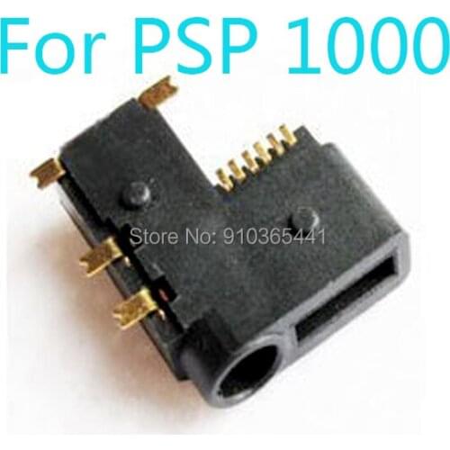 10pcs High Quality Headset Connector Part Headphone Jack Headset Socket for PSP1000 PSP 1000 Game Console Replacement