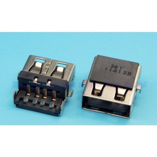 50pcs Original new 2.0 USB Jack USB 2.0 port for lenovo G470 E325 E320 Z460 HP G4 Motherboard USB interface