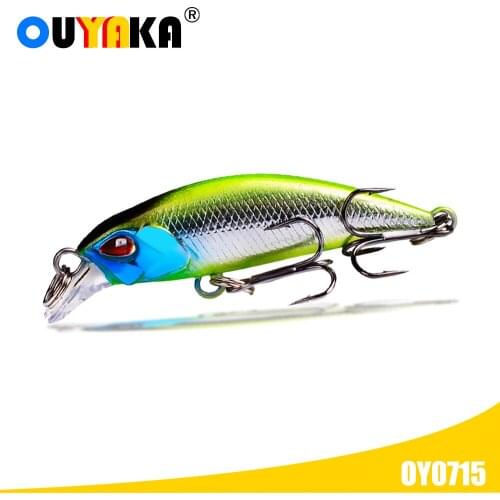 Minnow Fishing Accessories Lure Sinking Isca Artificial Weights 4.3g 54mm Bait Pesca Wobblers Trolling For Pike Leurre Esfishing