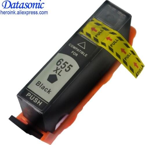 DAT Printer Ink Cartridges with Chip for H 655 Compatible for deskjet 3525 4615 4625 5525 6520 CZ109 CZ110