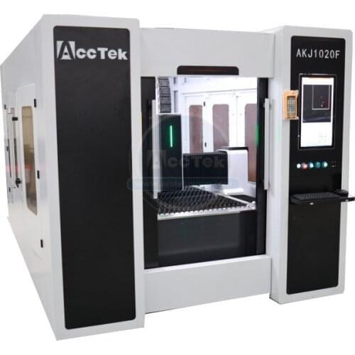 Cheap Raycus IPG AKJ1020FB 1000W 2000W 3000W fiber laser cutting with air compressor