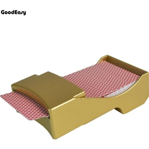 HOT Professional Deluxe Texas Hold'em Baccarat Poker Poker Card Mini Wheel Dealer Card Shoe for 1 Packs Poker