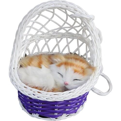 Simulation Cat Statue Wall Mounted DIY Outdoor Garden Tree Decoration Animal Sculpture For Home Office Garden Decor Ornament