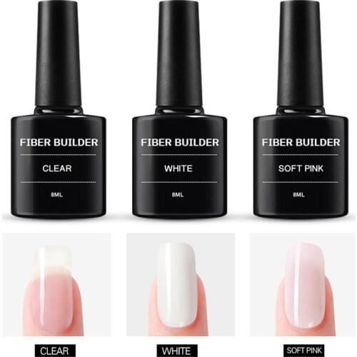 1 Set Nail Extension Glue With 10 Pcs Nail Extension Fiberglass Fiber Glass Silk Nails Wrap Stickers Nail Form Nail Art Tools