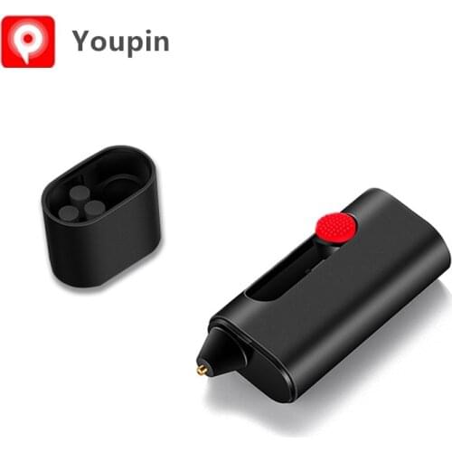 Wowstick Cordless Electric Hot Melt Glue Pen Gluer 2000mAh Type-C Rechargeable DIY Art Craft Glue Pen W/ 20pcs Glue Sticks