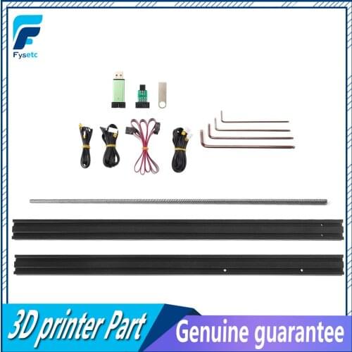 Ender 3 Z-Axis Upgrade Kit with Two 55CM Aluminum Frame and Lead Screw Enlarging 15CM Printing Space for Ender 3/Ender 3 Pro