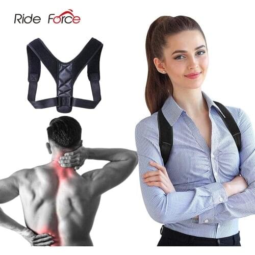 Posture Corrector Adjustable Back Brace Shoulder Protector Belt Support for Men Women Gym Fitness Back Care Guard Strap